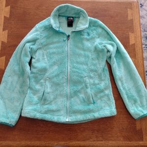 North Face girl's fleece, zip up jacket